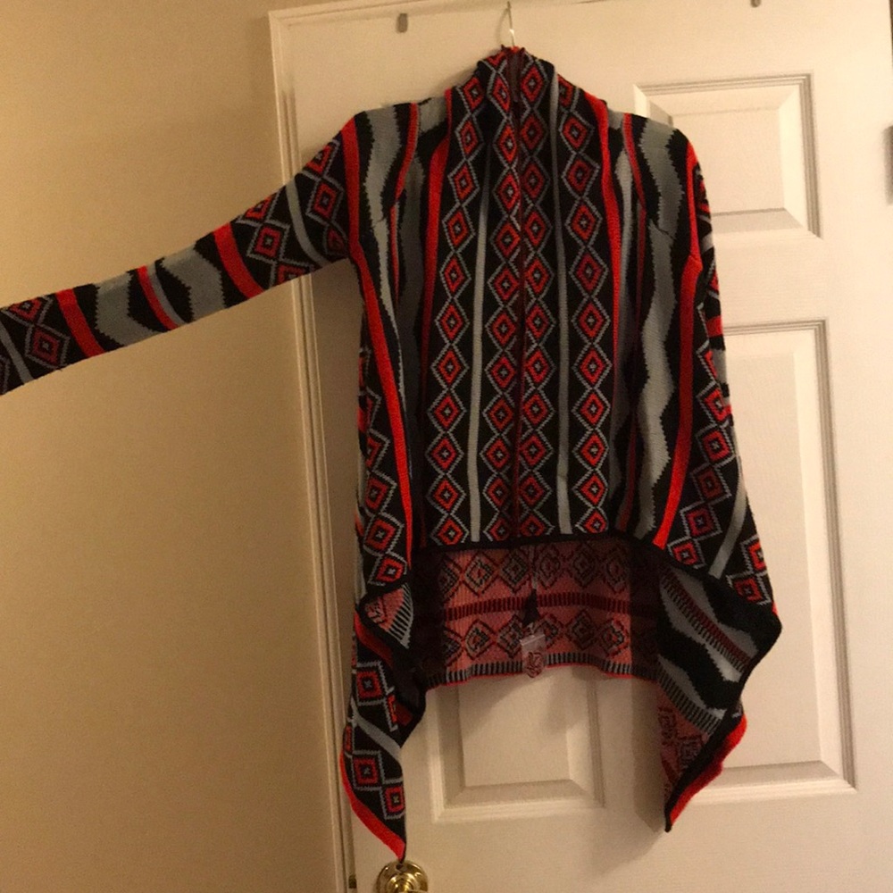 Colorful, cute cardigan!